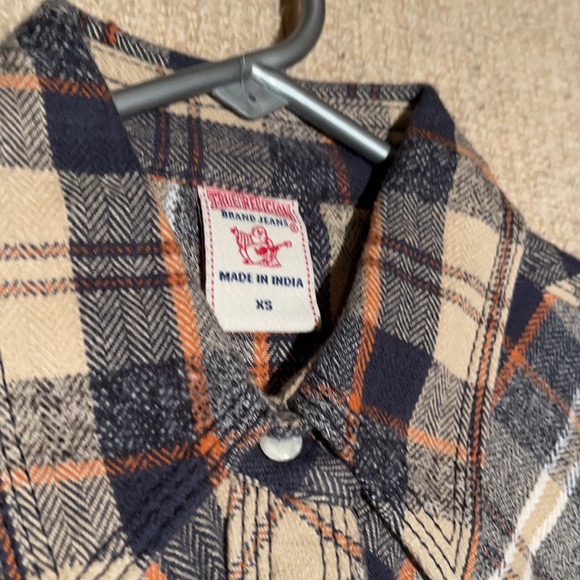 True Religion plaid button down - Picture 2 of 4